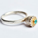 Ring Cupula mit Turmalin