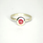 Ring Silber mit Rubin