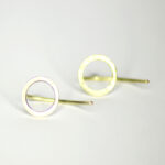 Ohrringe aus 585 Recycling-Gold