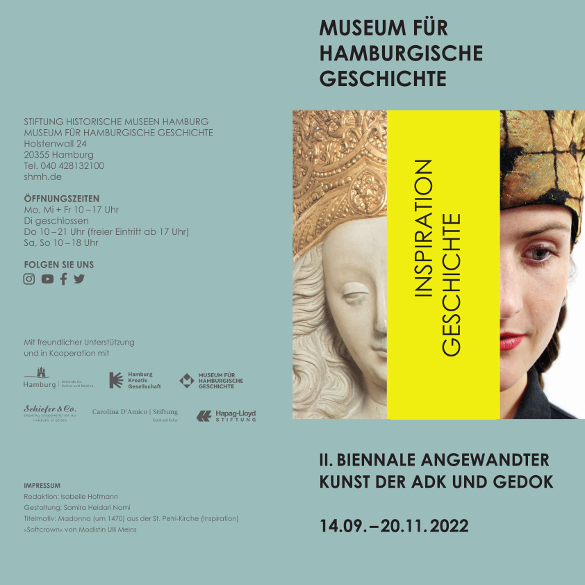 Inspiration Geschichte im MHG am 13.9.2022 um 19 Uhr